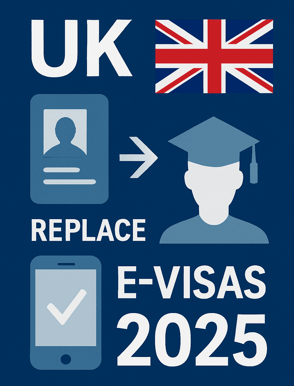 UK to Replace BRP Cards with e-Visas by 2025: What Students Need to Know