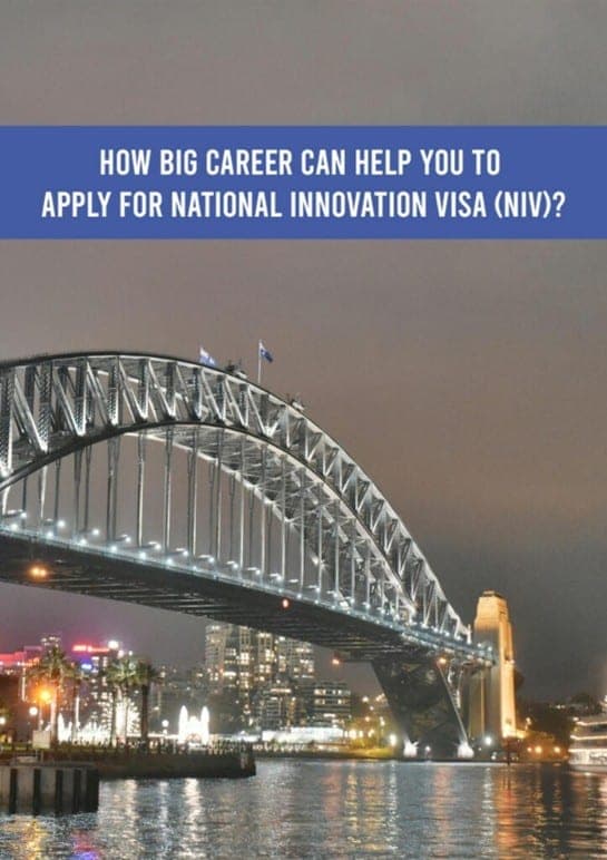 How Big Career helps with National Innovation Visa applications